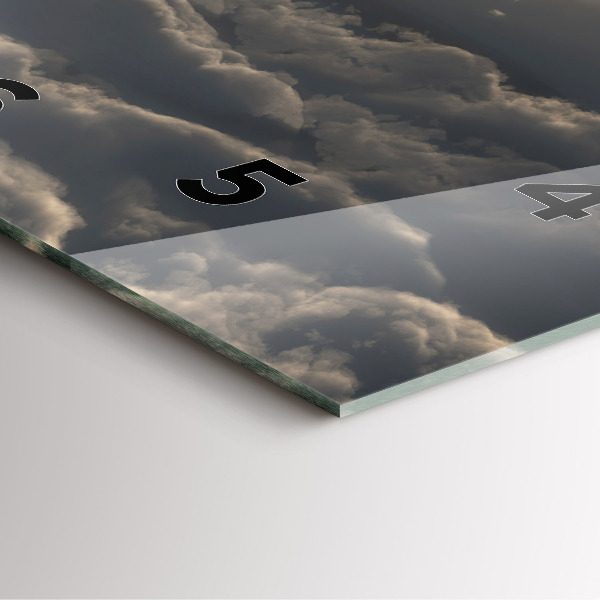 Orologio quadrato Palloncino nel cielo