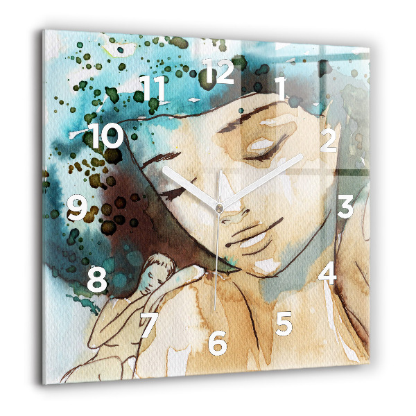 Orologio quadrato Donna Astratta