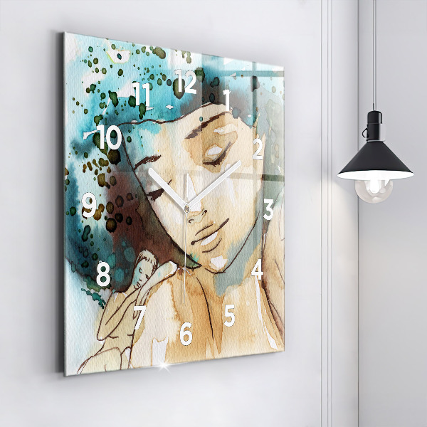 Orologio quadrato Donna Astratta