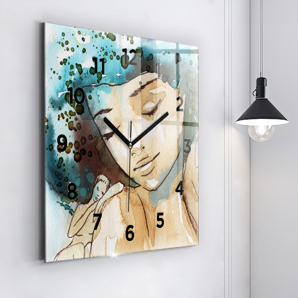 Orologio quadrato Donna Astratta