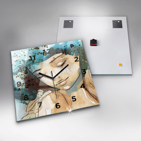 Orologio quadrato Donna Astratta