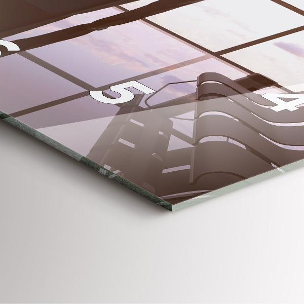 Orologio quadrato Uomo all'aeroporto