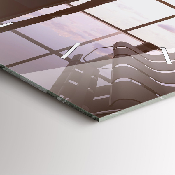 Orologio quadrato Uomo all'aeroporto