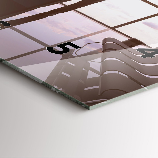 Orologio quadrato Uomo all'aeroporto