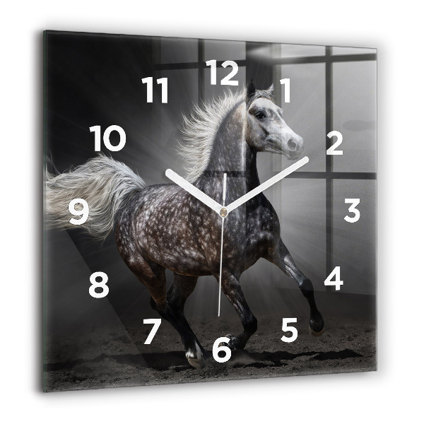 Orologio quadrato Cavallo al galoppo