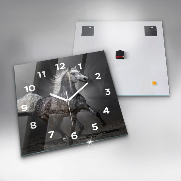 Orologio quadrato Cavallo al galoppo