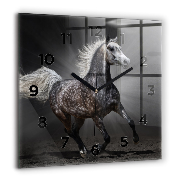 Orologio quadrato Cavallo al galoppo