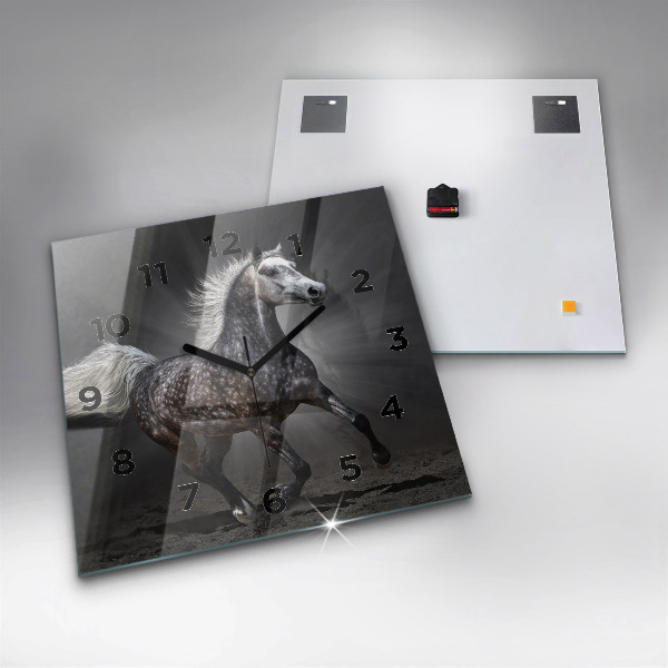 Orologio quadrato Cavallo al galoppo