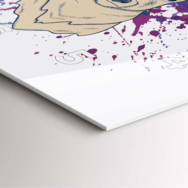 Orologio quadrato Illustrazione vettoriale di cervo