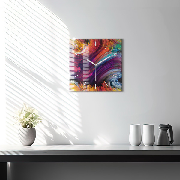 Orologio quadrato in vetro Sala dell'astrazione