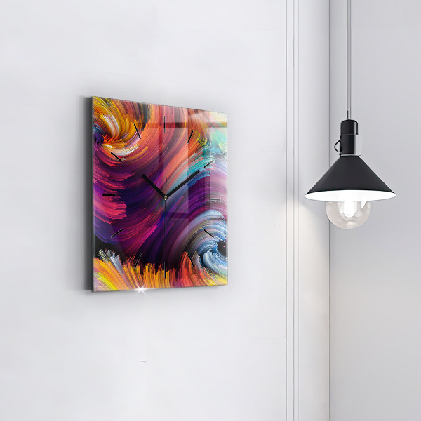 Orologio quadrato in vetro Sala dell'astrazione