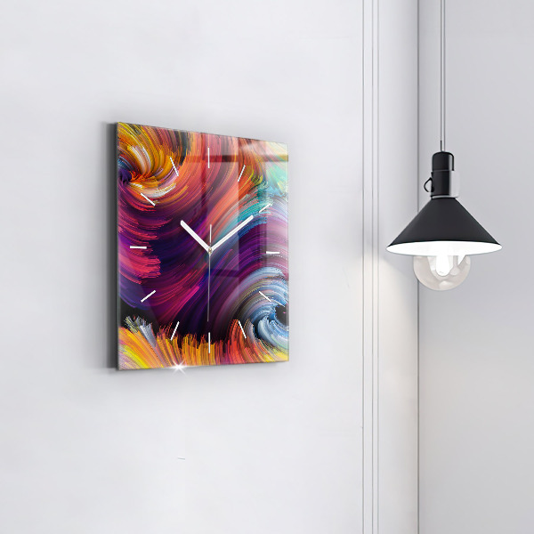 Orologio quadrato in vetro Sala dell'astrazione