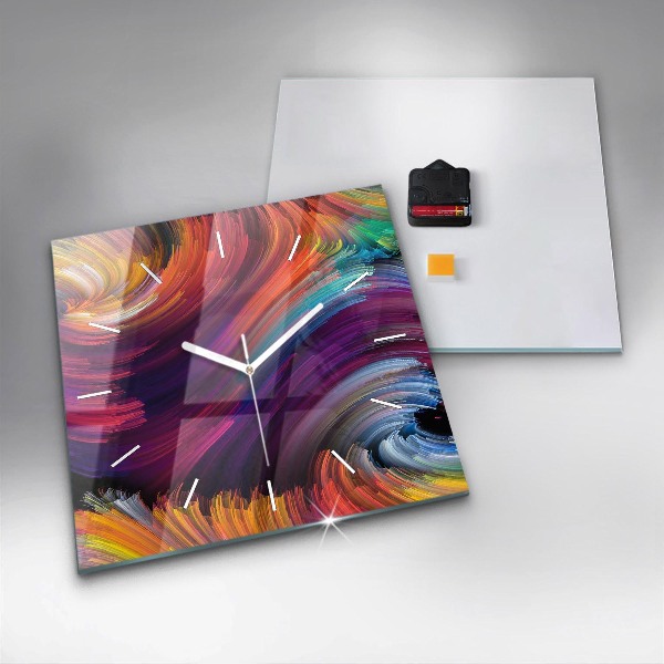 Orologio quadrato in vetro Sala dell'astrazione