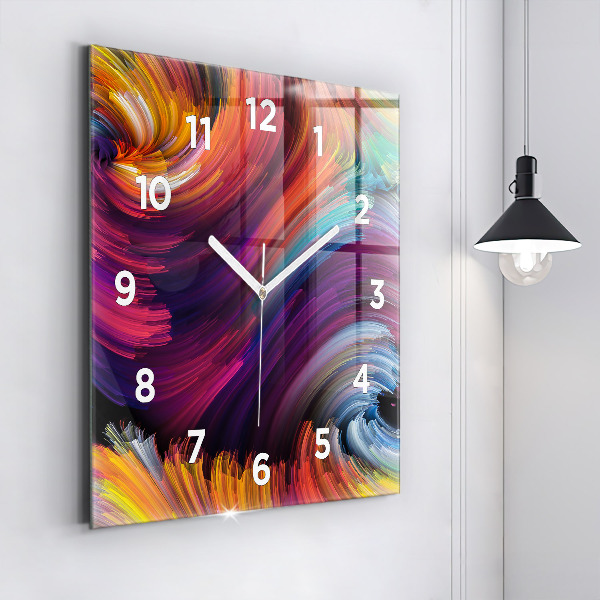 Orologio quadrato in vetro Sala dell'astrazione