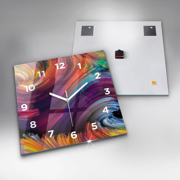 Orologio quadrato in vetro Sala dell'astrazione