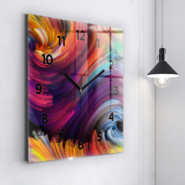 Orologio quadrato in vetro Sala dell'astrazione