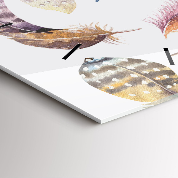 Orologio quadrato in vetro Illustrazione d'arte retrò