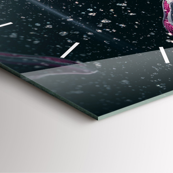 Orologio quadrato Stile di vita sano e corsa