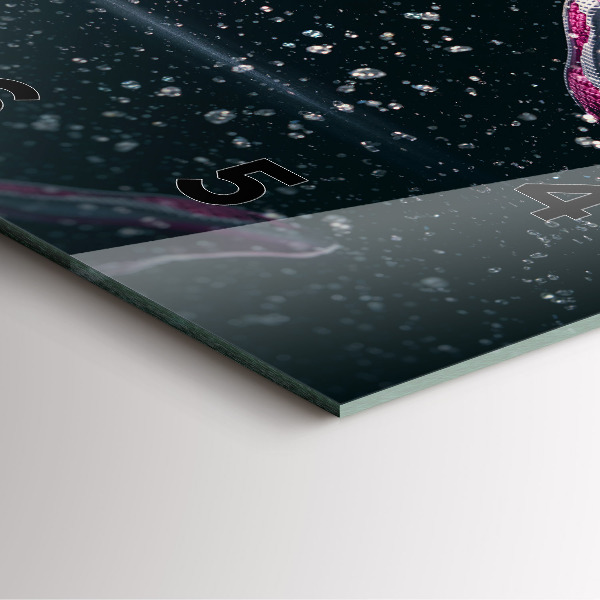 Orologio quadrato Stile di vita sano e corsa