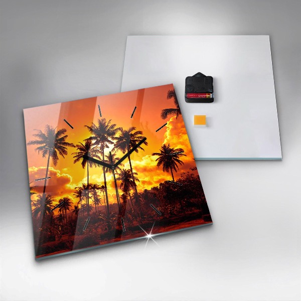 Orologio quadrato Thailandia Klong Prao Beach