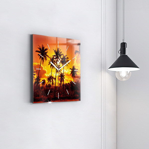 Orologio quadrato Thailandia Klong Prao Beach