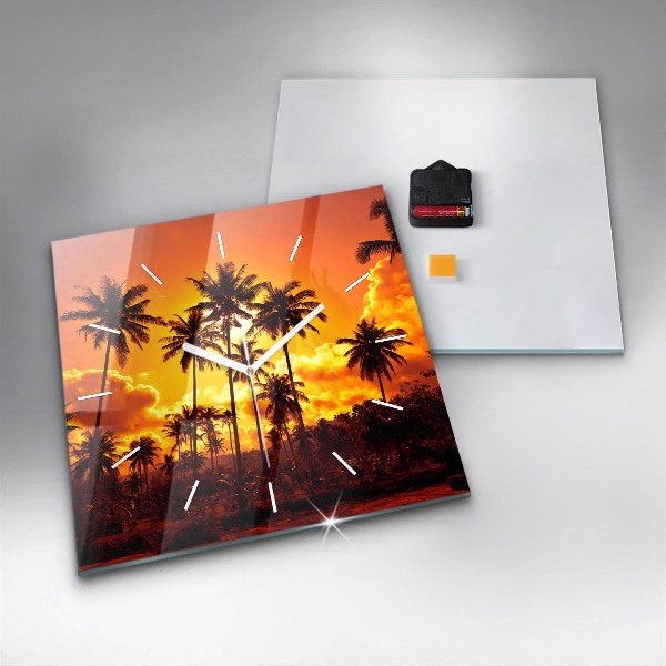 Orologio quadrato Thailandia Klong Prao Beach