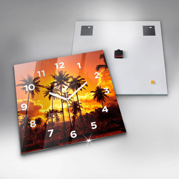 Orologio quadrato Thailandia Klong Prao Beach