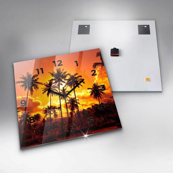 Orologio quadrato Thailandia Klong Prao Beach