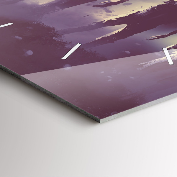 Orologio quadrato Zombie di notte - Halloween