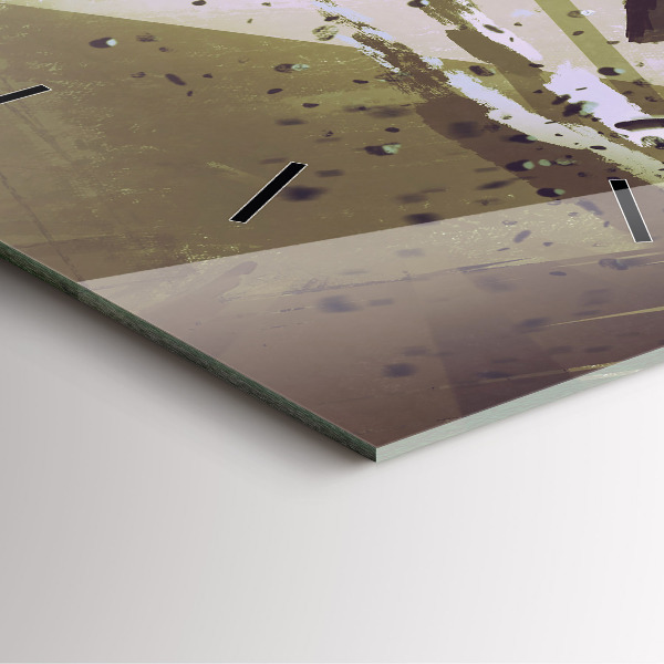 Orologio quadrato Combattimento tra robot e samurai