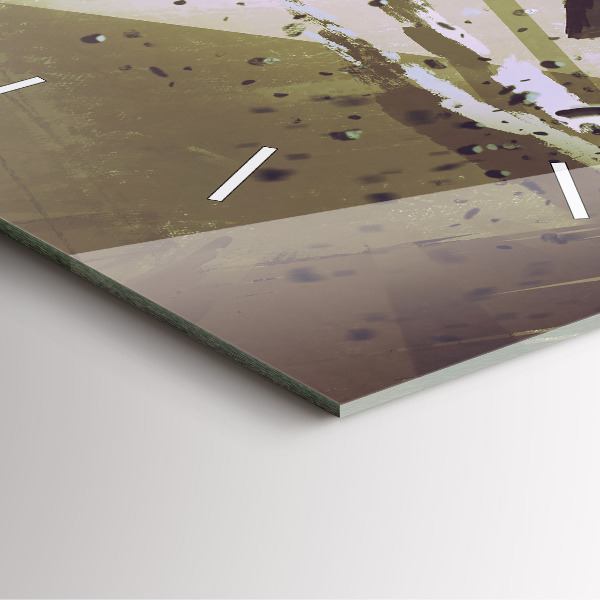 Orologio quadrato Combattimento tra robot e samurai