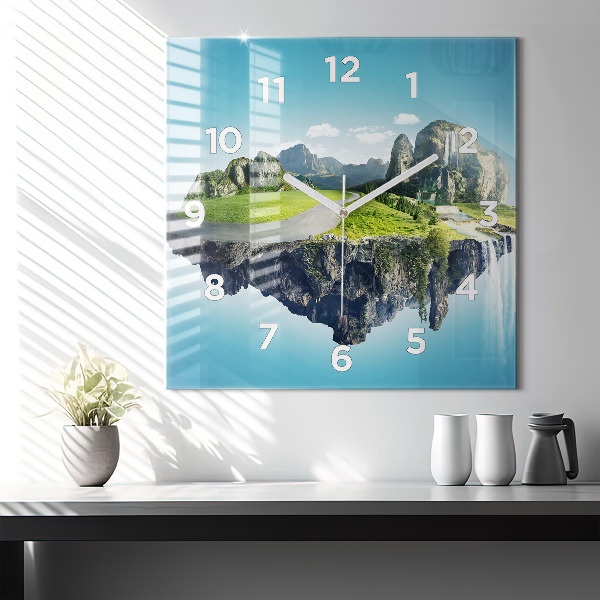 Orologio quadrato Isola volante