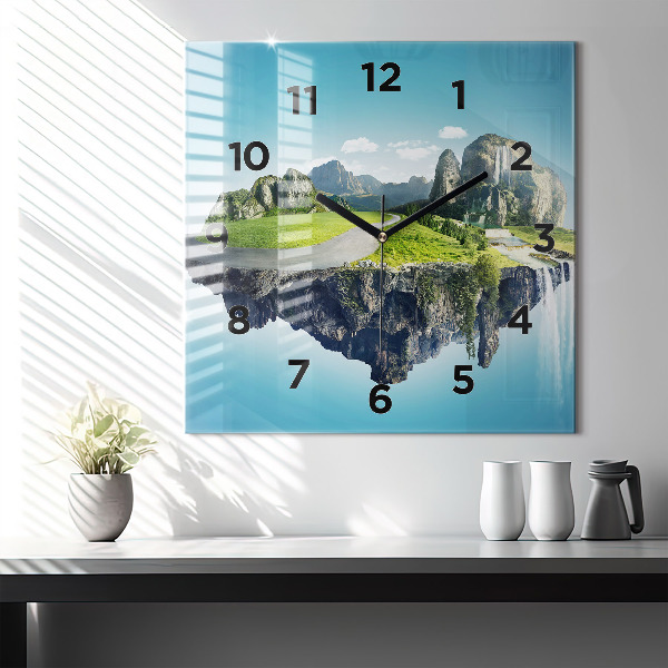Orologio quadrato Isola volante