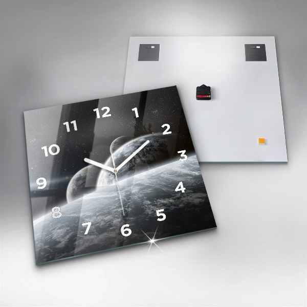 Orologio quadrato Spazio e pianeti