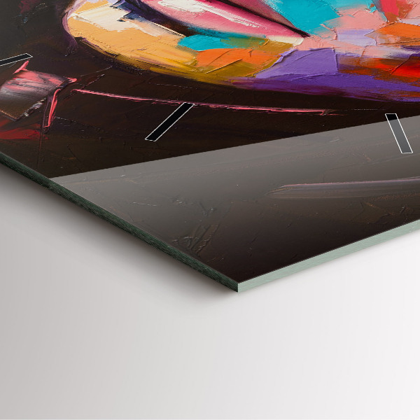 Orologio quadrato Ritratto di una donna