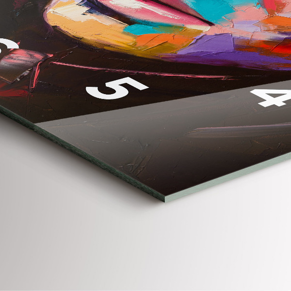 Orologio quadrato Ritratto di una donna