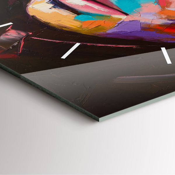 Orologio quadrato Ritratto di una donna