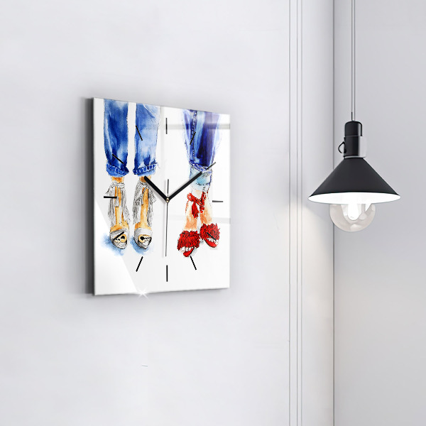 Orologio quadrato Tacchi alti da donna