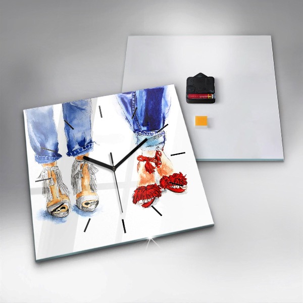 Orologio quadrato Tacchi alti da donna