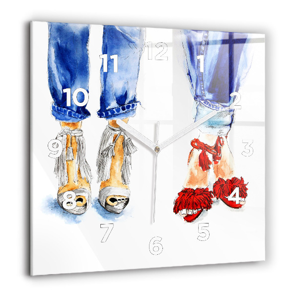 Orologio quadrato Tacchi alti da donna