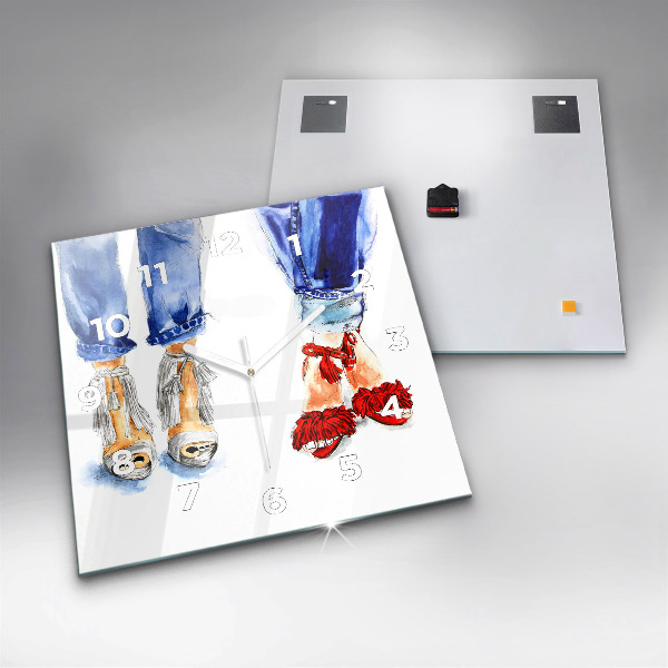 Orologio quadrato Tacchi alti da donna