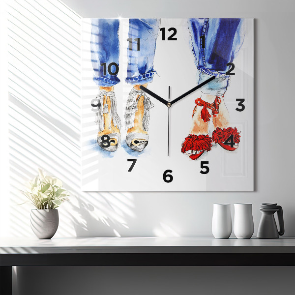 Orologio quadrato Tacchi alti da donna