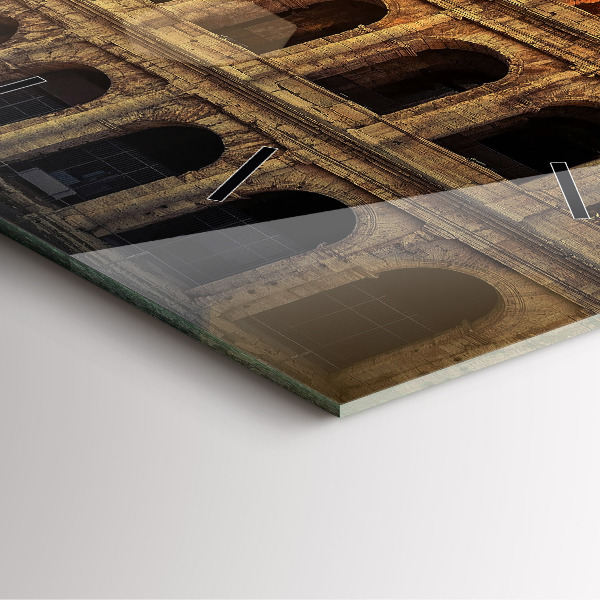 Orologio quadrato Colosseo romano