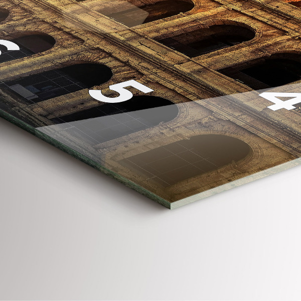 Orologio quadrato Colosseo romano