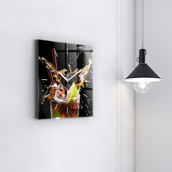 Orologio quadrato Bere con ghiaccio