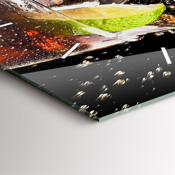 Orologio quadrato Bere con ghiaccio