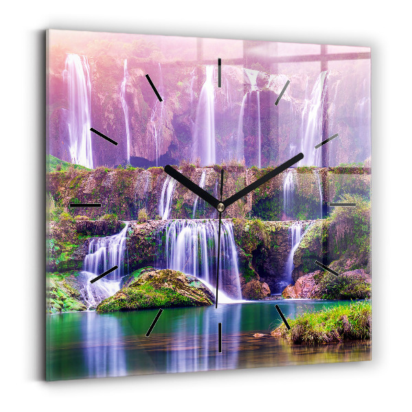 Orologio quadrato Cascata Jiulong Cina