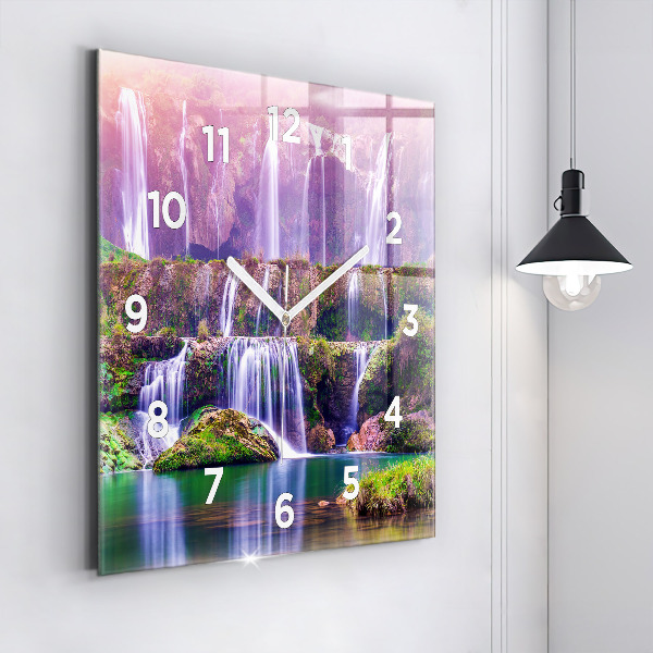 Orologio quadrato Cascata Jiulong Cina