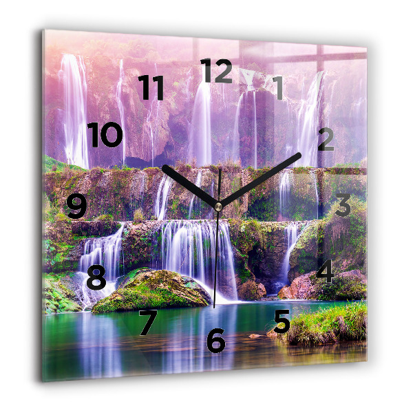 Orologio quadrato Cascata Jiulong Cina