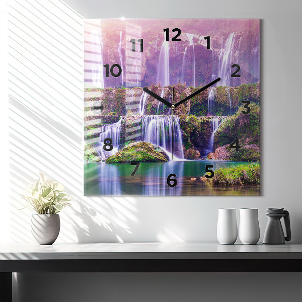 Orologio quadrato Cascata Jiulong Cina